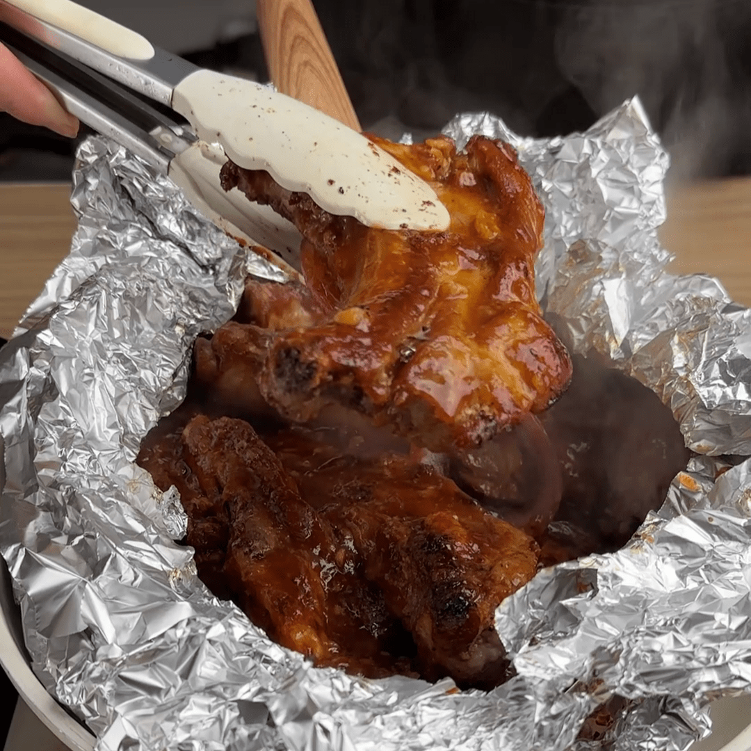 Carne de porco fácil e deliciosa assada na frigideira
