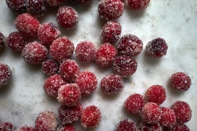 Cranberries espumantes - 101 livros de receitas