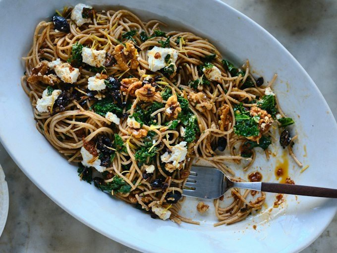 Harissa Spaghetti: uma refeição rápida e deliciosa durante a semana