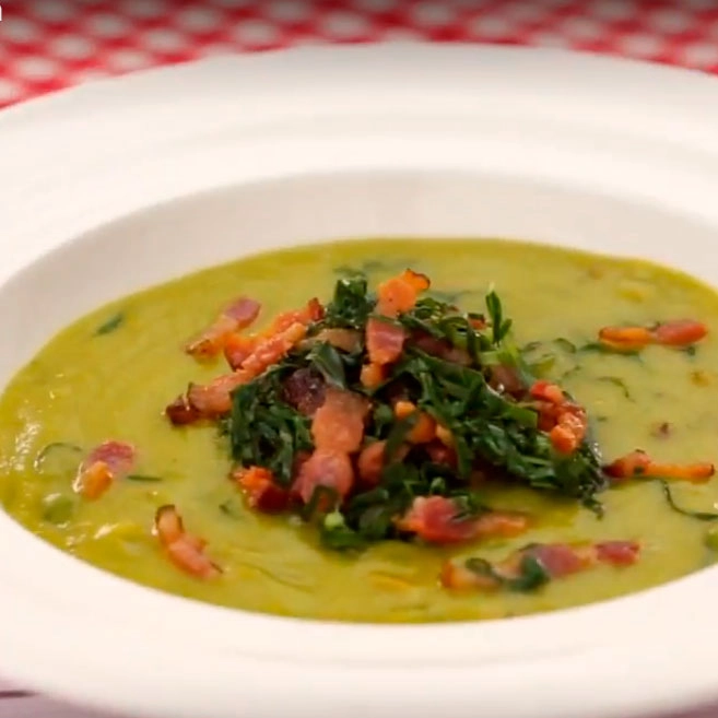 Caldo Verde com Bacon - Todo Dia Receitas