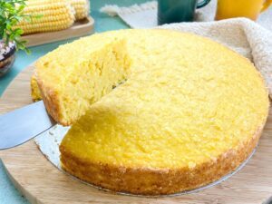 Bolo de milho do sítio