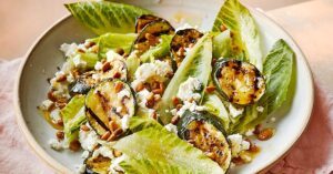 Little Gem, Receita de Salada de Courgette e Shap-Up Feta