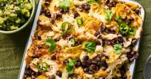 Nachos de frango verde pimenta | Boa comida