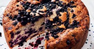 Bolo de mirtilo | Boa comida