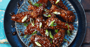 Frango frito coreano