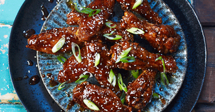 Frango frito coreano