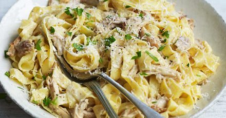 Receita de Alfredo de frango | Boa comida