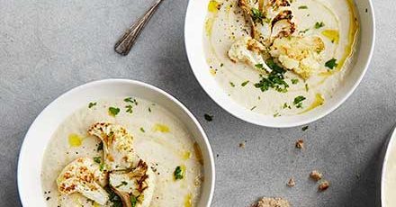 Sopa de couve -flor