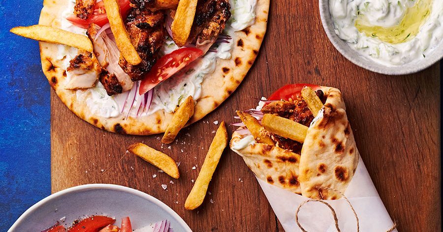 Air Fryer Gyros Receita | Boa comida