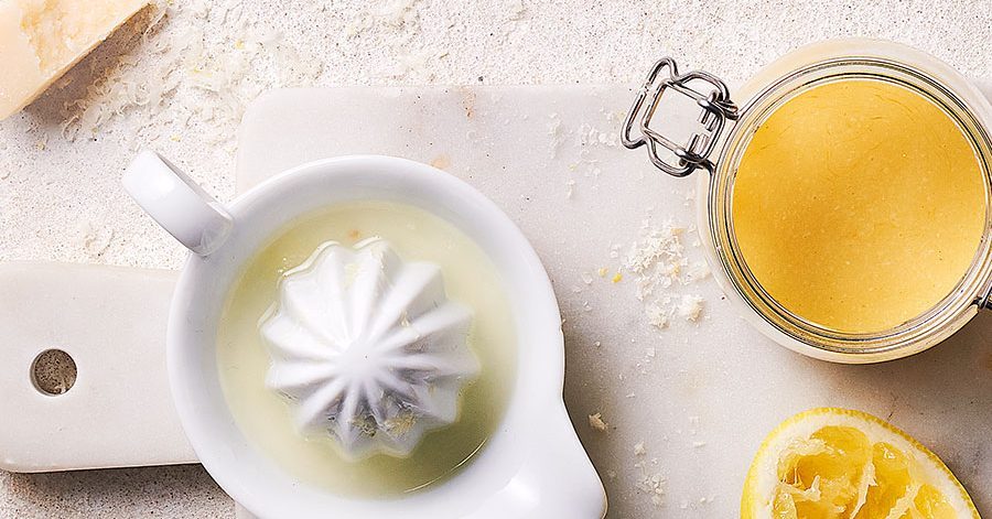 Receita de vinagrete de limão e parmesão