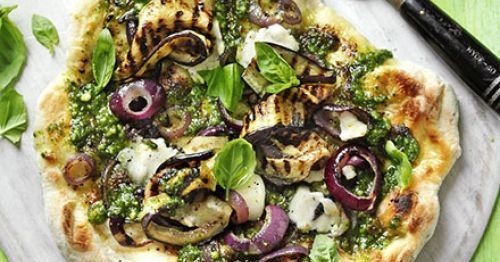 Receitas de pizza vegetarianas