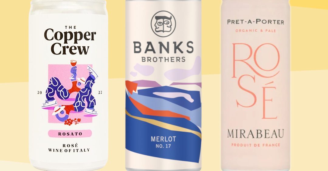 Melhores vinhos enlatados 2025 – vinhos de topo branco, vermelho, spritzer e rosé
