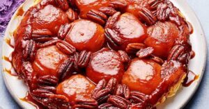 Miso Apple & Pecan Tarte Tatin Receita