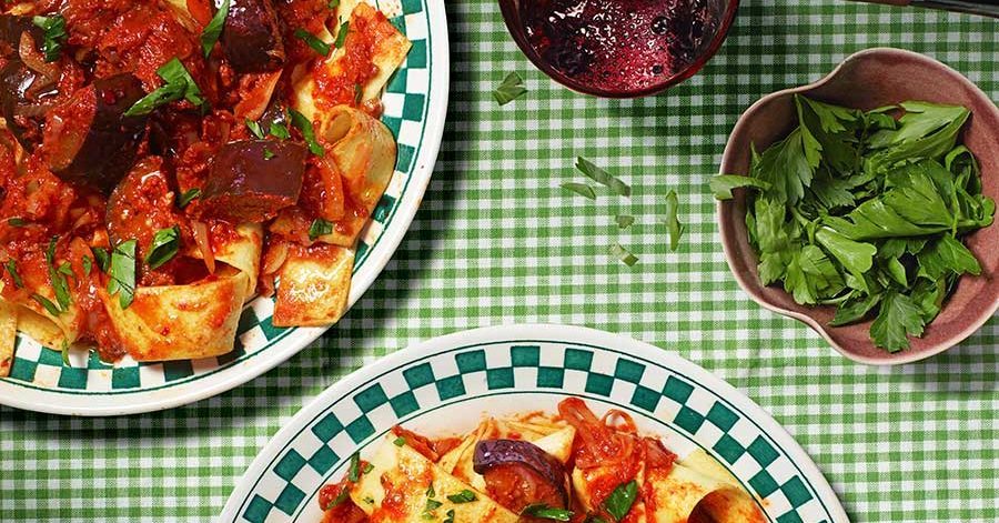 Receita de Ragu Harissa Aubergine | Boa comida