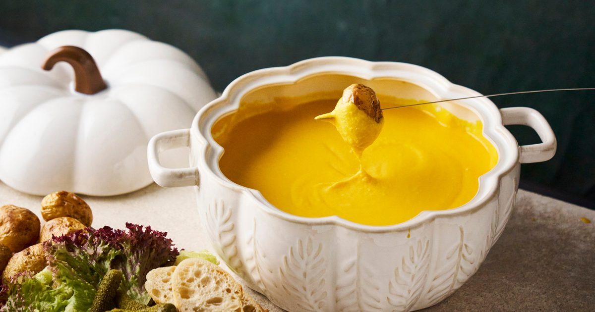 Pumpkin Fondue Bowl | Boa comida