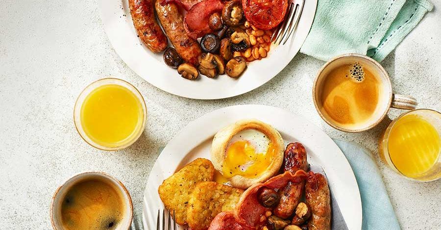 Receitas de café da manhã de fritadeira