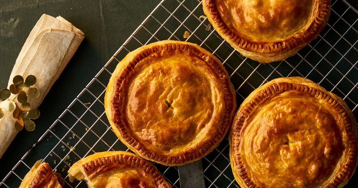 Tortas de mão à moda antiga
