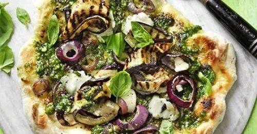 Receitas de pizza vegetarianas