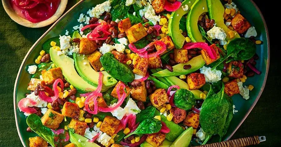 Receita de salada azteca no estilo ATIS | Boa comida