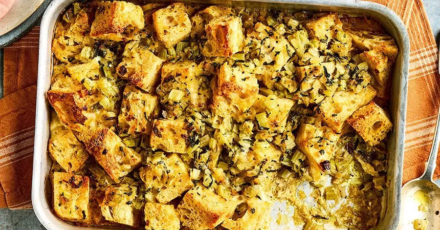 Receita de recheio de Ação de Graças | Boa comida